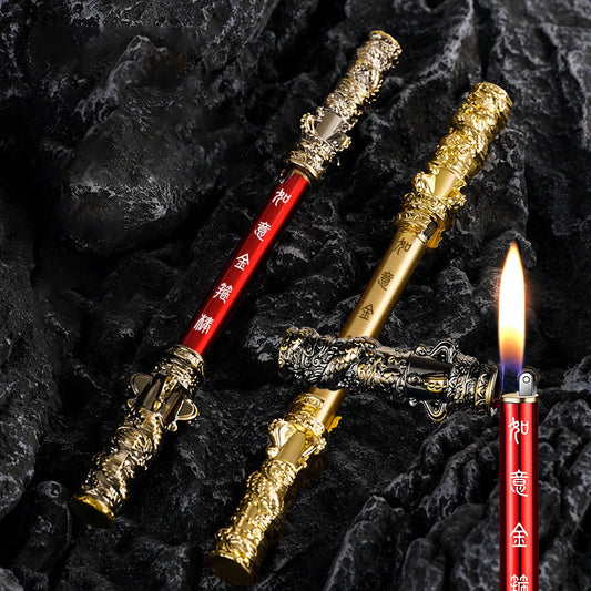 Black Wukong Gold Band Lighter
