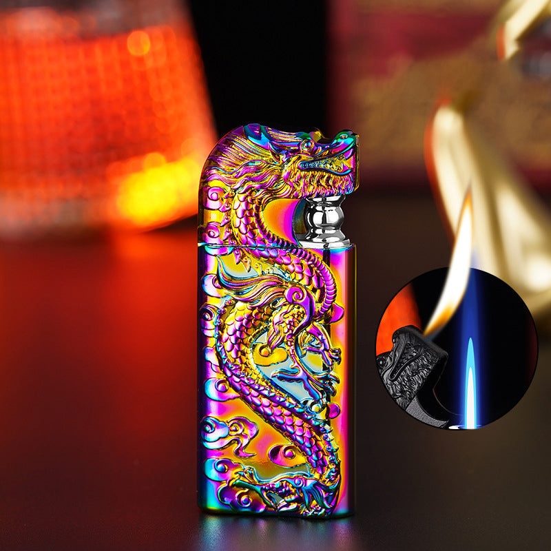 Dragon Lighter Dual Flame Mode Refillable Lighter