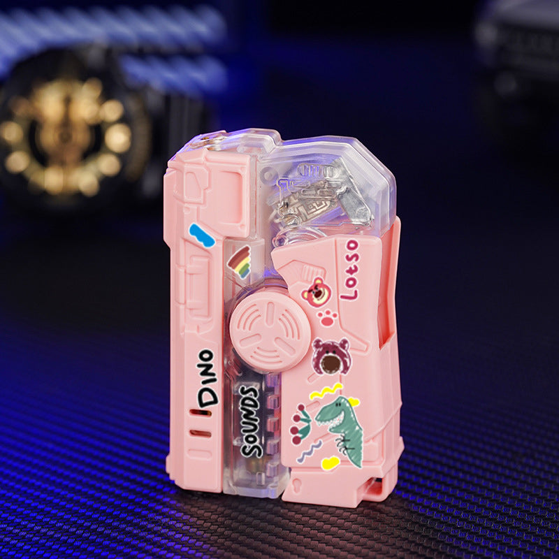 Cartoon Lighter Flashing Light Folding