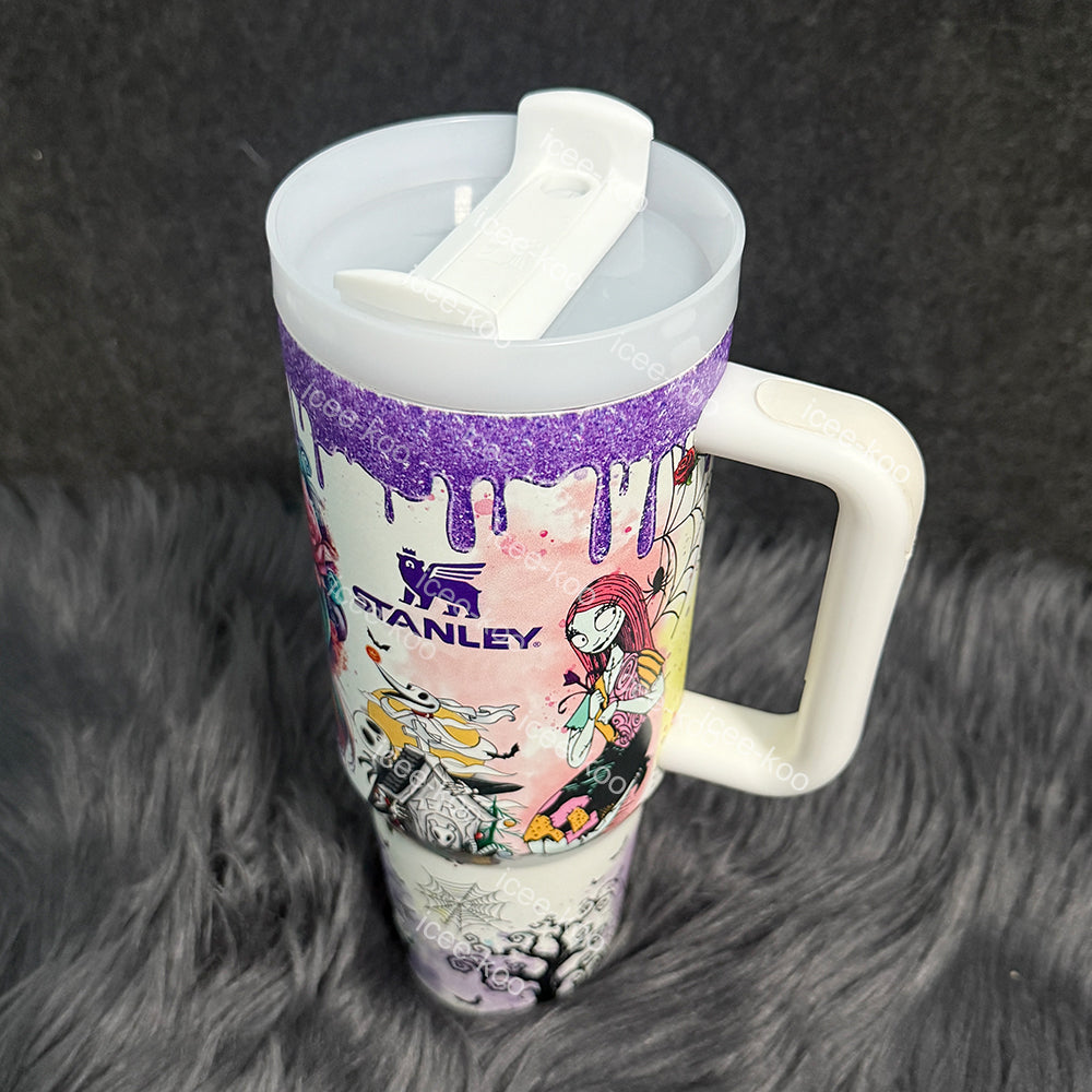 Sally x Jack Skellington 40oz Tumbler 🚢Free Shipping🚢