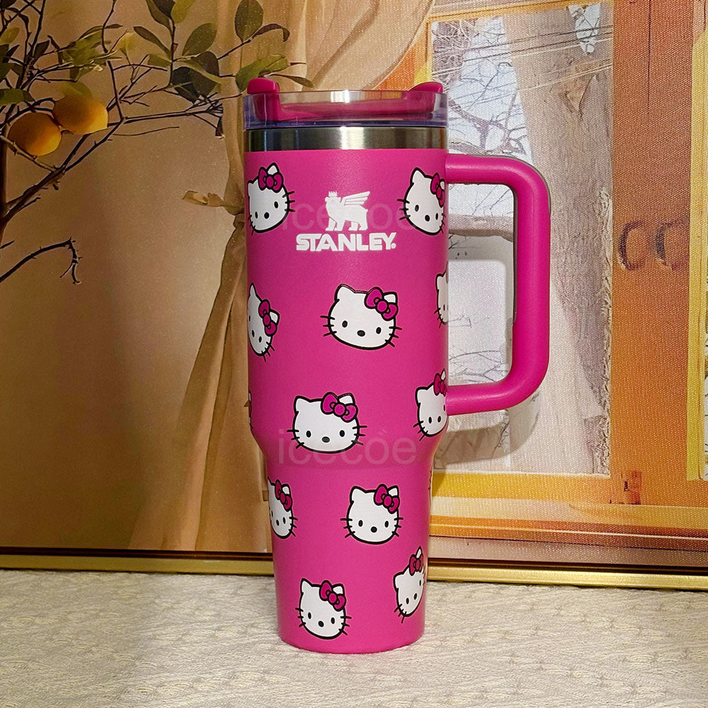 40oz Hello Kitty Stainless Steel Vacuum Insulated Tumbler 🚢Free Shipping🚢