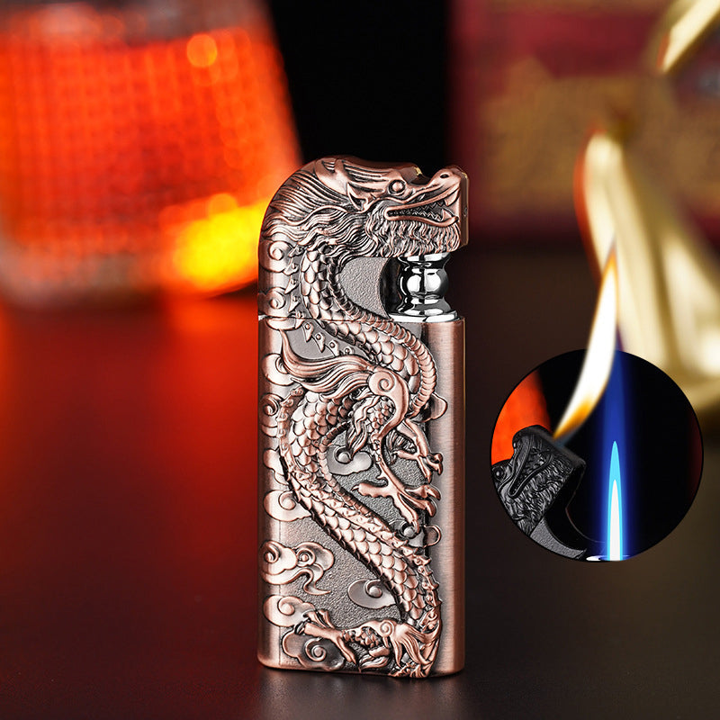 Dragon Lighter Dual Flame Mode Refillable Lighter