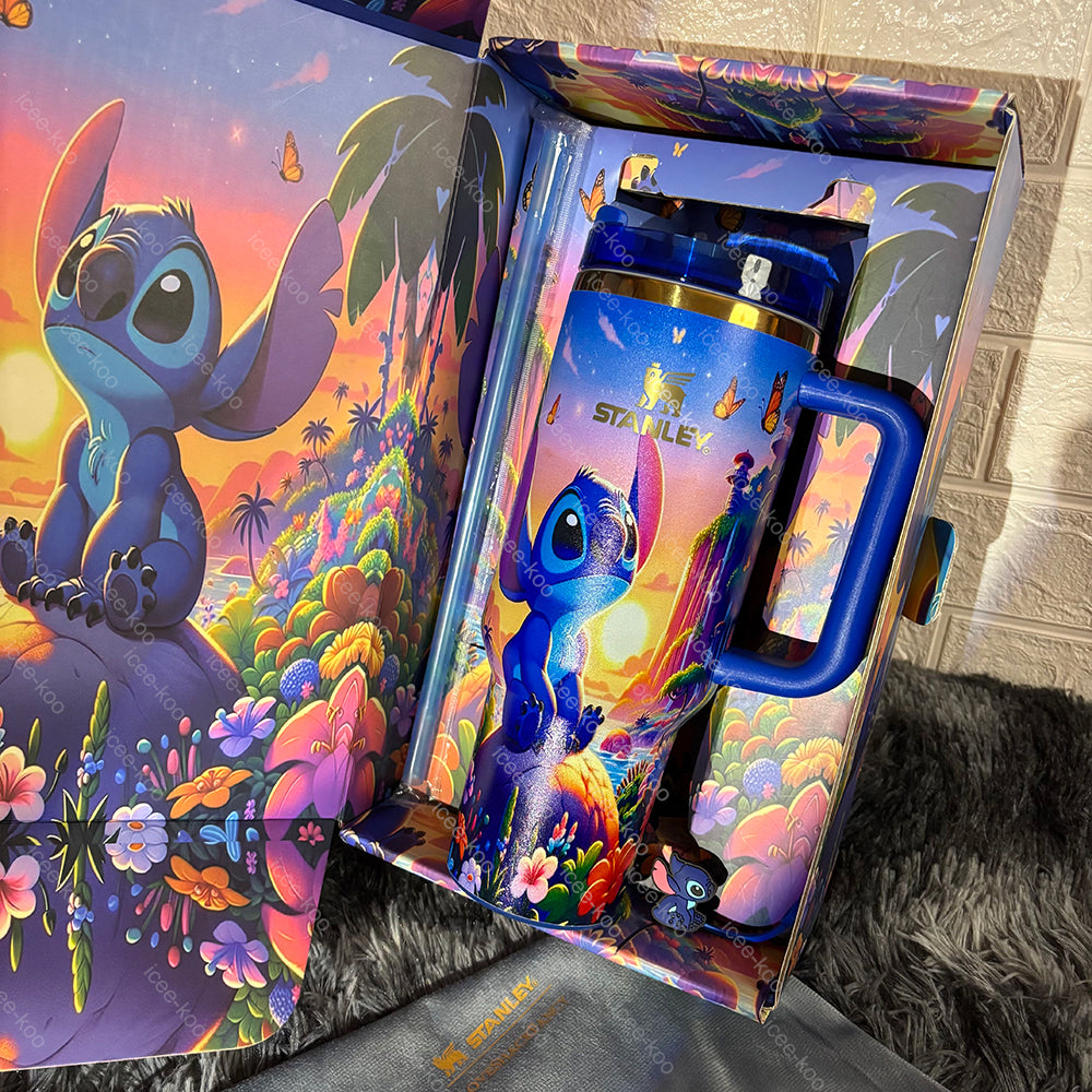 40oz Sunset Stitch Tumbler 🚢Free Shipping🚢