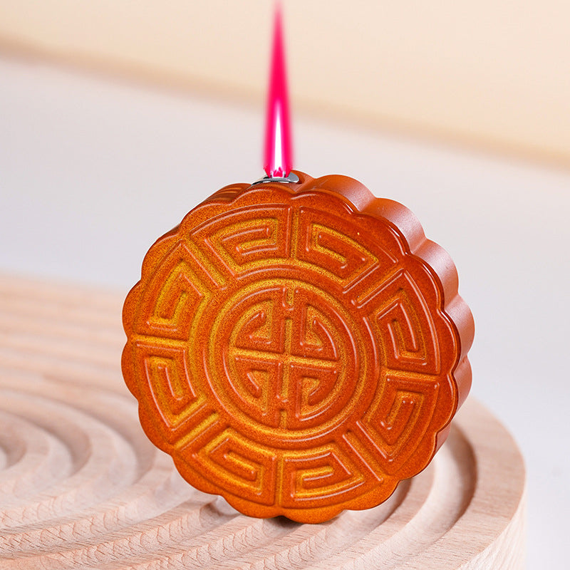 Mooncake shaped lighter
