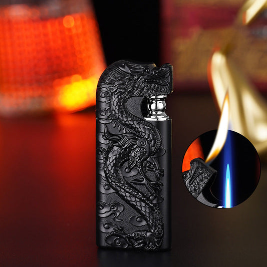 Dragon Lighter Dual Flame Mode Refillable Lighter