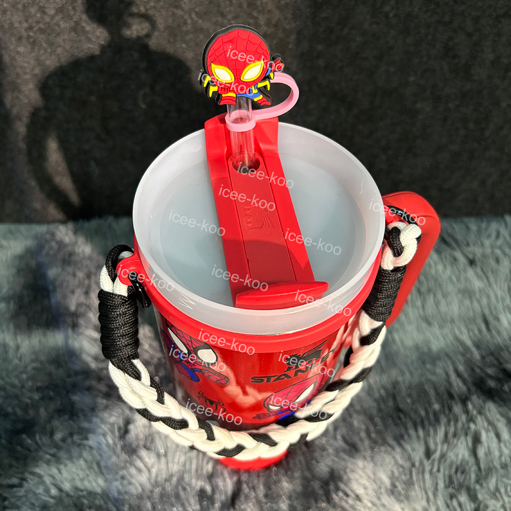 Spidey Man 40oz Tumbler 💕Includes Accessories💕