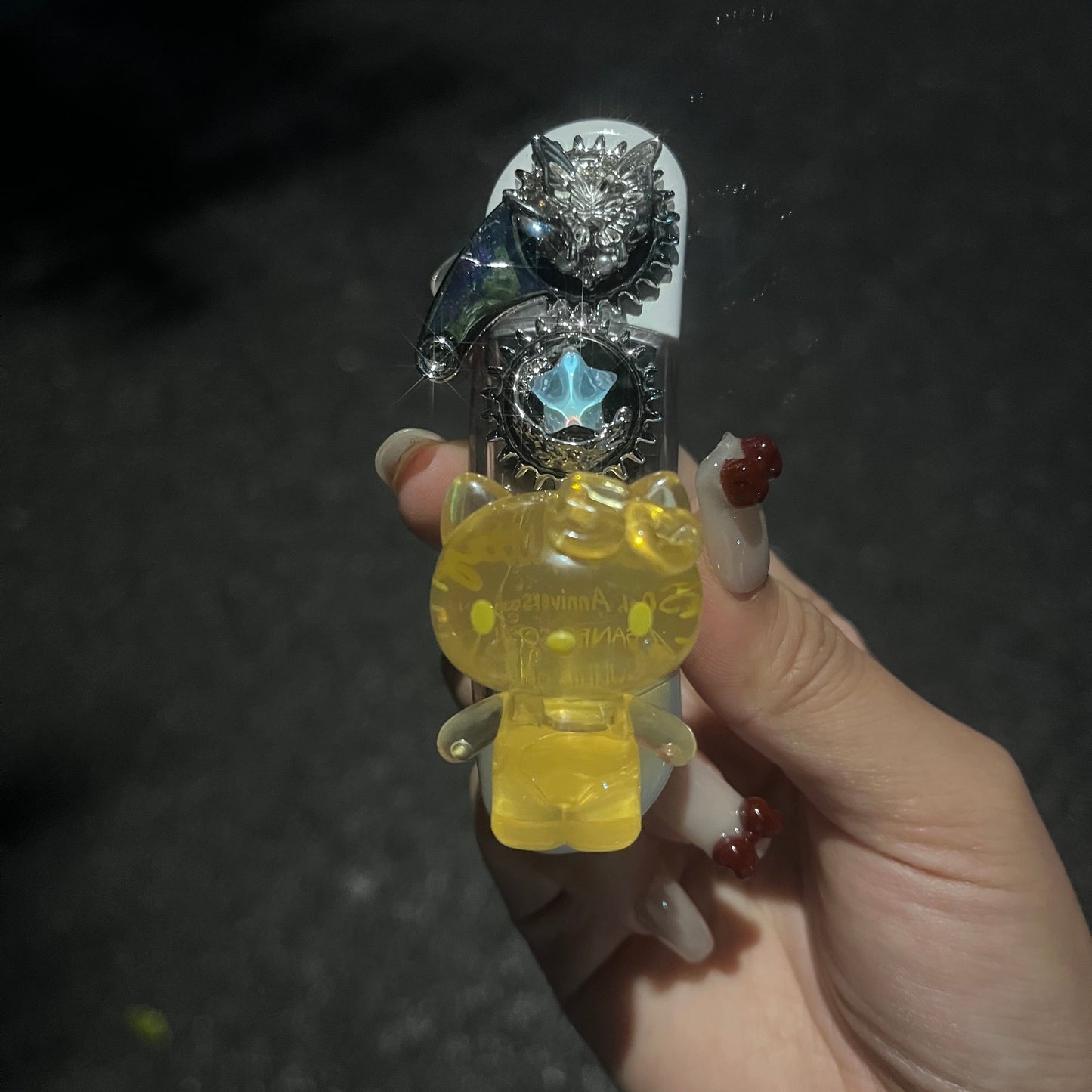 Cartoon luminous Kitty 3D three-dimensional lighter