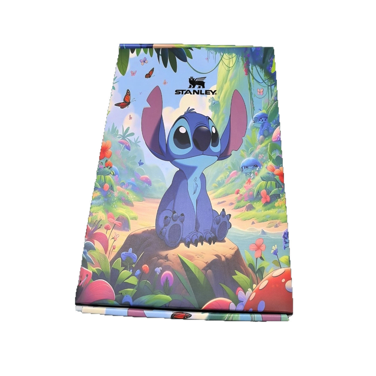 🔥40OZ Stitch Insulated Tumbler Gift Box  Include Straw and Topper