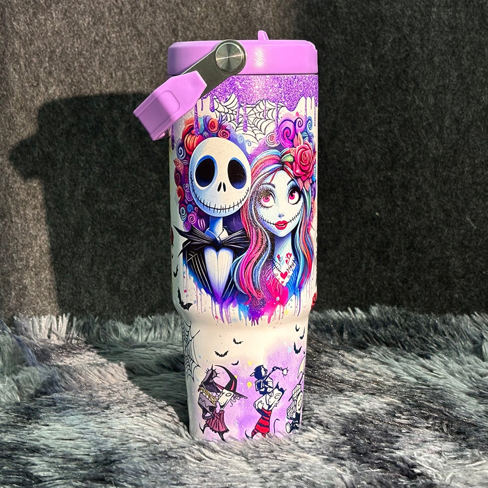 30oz Sally x Jack Skellington Tumbler 🚢Free Shipping🚢