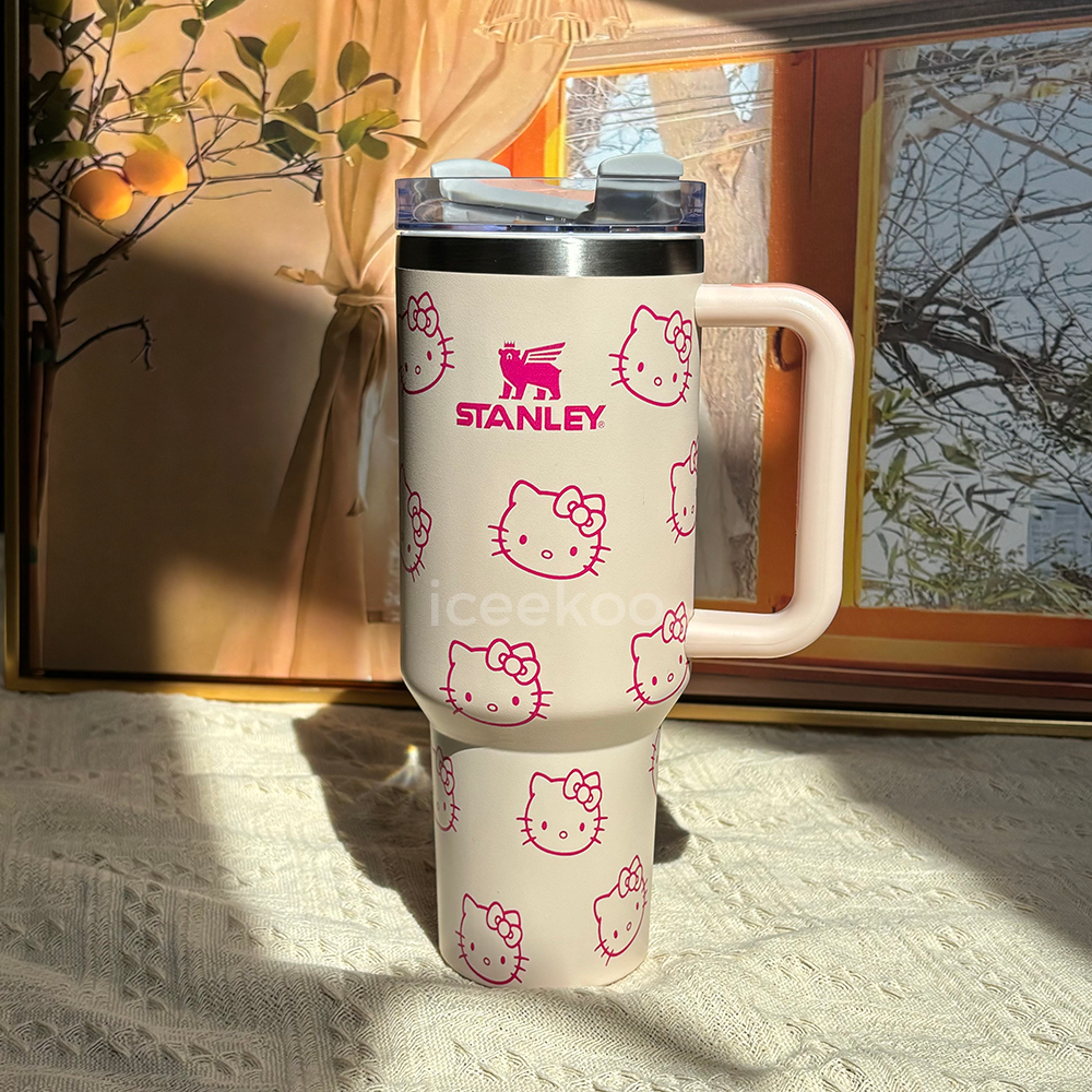 40oz Hello Kitty Stainless Steel Vacuum Insulated Tumbler 🚢Free Shipping🚢