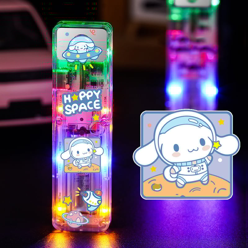 Cute cartoon pattern lighter rechargeable, electric lighter with LED light
